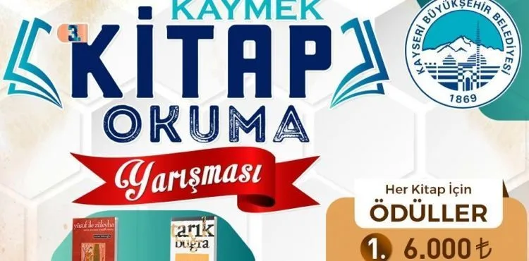 KAYMEK’İN, 3’ÜNCÜ KİTAP OKUMA YARIŞMASI İÇİN KAYITLAR SÜRÜYOR