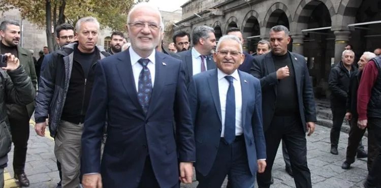 AK Parti Genel Başkan Vekili Elitaş, Kayseri esnafını ziyaret etti