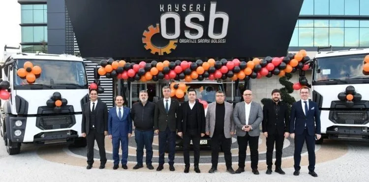 Kayseri OSB’nin Araç Filosuna 6 Yeni Araç Eklendi