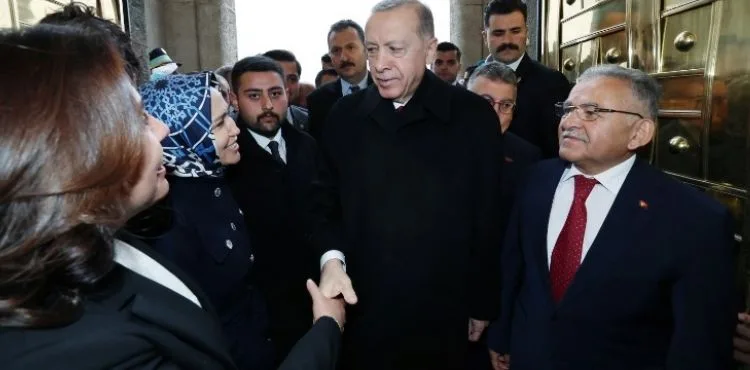 BAŞKAN BÜYÜKKILIÇ, CUMHURBAŞKANI ERDOĞAN İLE GÖRÜŞTÜ, AK PARTİ GRUP TOPLANTISI’NA KATILDI