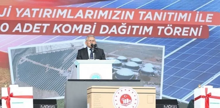 BAŞKAN BÜYÜKKILIÇ’TAN 4 İLÇEYE “KOMBİ” SÖZÜ