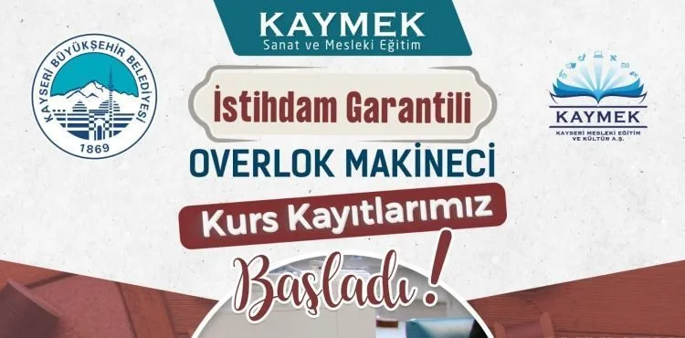 BÜYÜKŞEHİR’DEN MOBİLYANIN BAŞKENTİ KAYSERİ’DE “ÖZEL” KURS