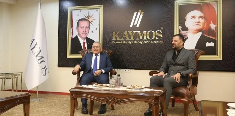 BÜYÜKKILIÇ: “KAYSERİLİ MOBİLYACILAR DÜNYADA KENDİSİNDEN SÖZ ETTİRİYOR”