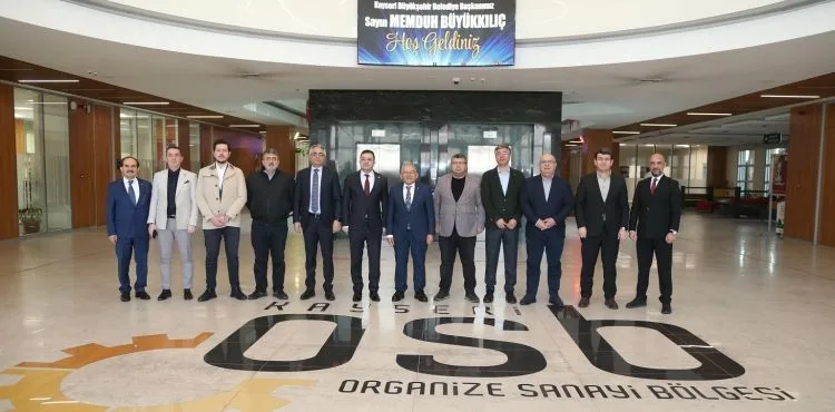 BAŞKAN BÜYÜKKILIÇ, KAYSERİ OSB’Yİ ZİYARET ETTİ