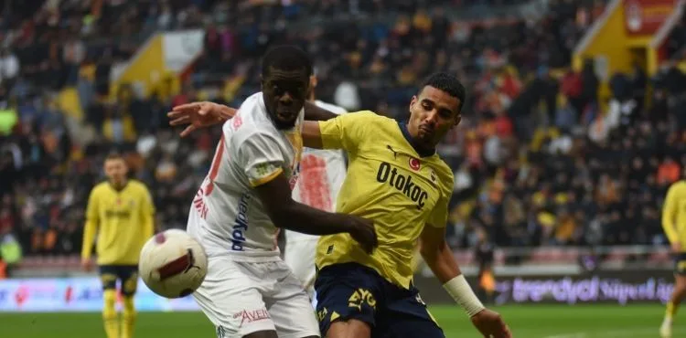 Kayserispor- Fenerbahçe maçı: 3-4