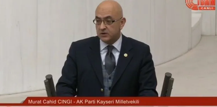 Vekil Cıngı’dan TBMM’de Erciyes çıkışı