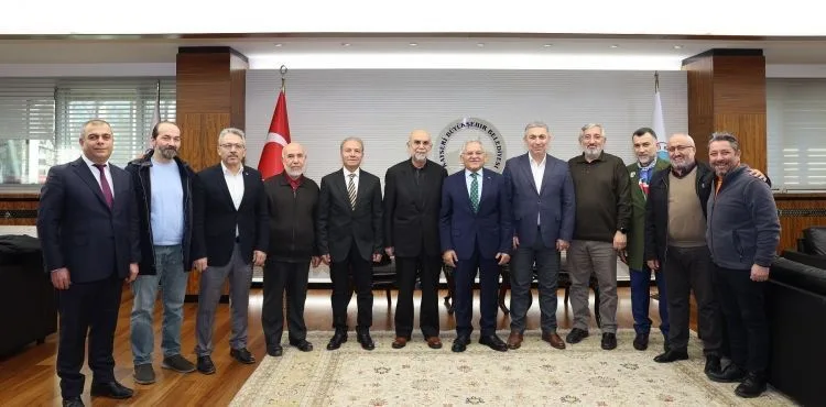 BAŞKAN BÜYÜKKILIÇ’A STK VE MUHTARLARDAN ZİYARET