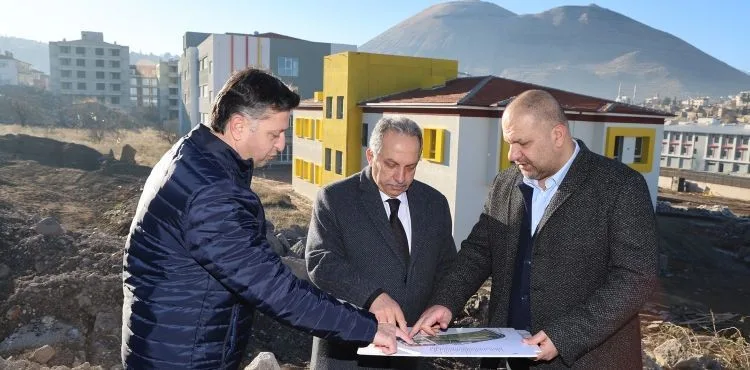 MİLLET BAHÇESİ EĞİTİM KAMPÜSÜ HIZLA YÜKSELİYOR
