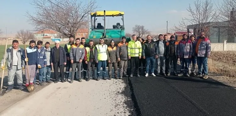 BÜYÜKŞEHİR’DEN İNCESU İLÇESİ SÜKSÜN MAHALLESİ’NE 7,5 MİLYON TL’LİK YOL YATIRIMI