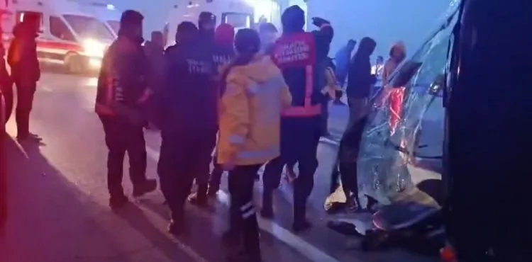 Kayseri-Malatya karayolunda kaza: 4 ölü 36 yaralı