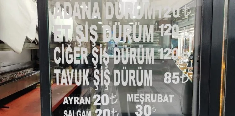 Kayseri’de çoğu işletme fiyat listesi zorunluluğuna uydu