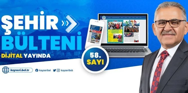 BÜYÜKŞEHİR BELEDİYESİ ŞEHİR BÜLTENİ 2024’ÜN İLK SAYISI İLE “DİJİTAL” YAYINDA
