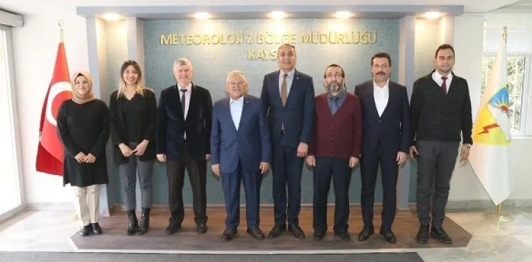 BÜYÜKKILIÇ’TAN METEOROLOJİ 7’NCİ BÖLGE MÜDÜRÜ EROL’A ZİYARET