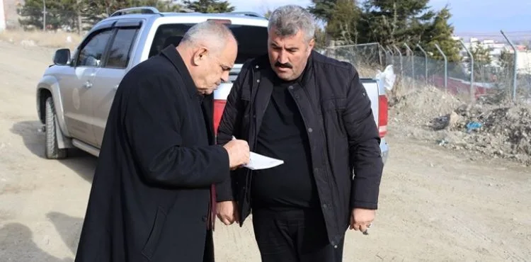 YAHYALI’DA KARACATEPE CAMİİ ÇEVRE DÜZENLEMLERİ