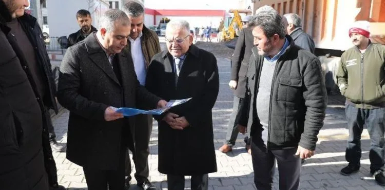 BAŞKAN BÜYÜKKILIÇ'TAN ŞEKER MAHALLESİ’NDEKİ 6 MİLYON TL’LİK ALTYAPI ÇALIŞMALARINA YAKIN TAKİP