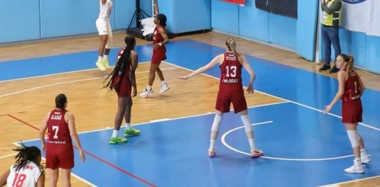 Melikgazi Kayseri Basketbol bir sayı ile yenildi