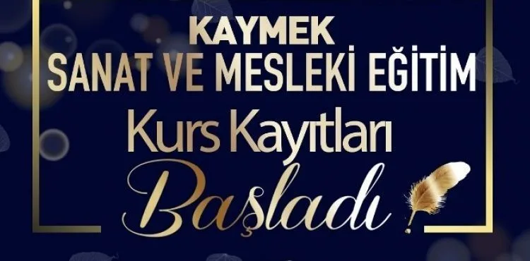 BÜYÜKŞEHİR KAYMEK’İN BAHAR DÖNEMİ KURS KAYITLARI BAŞLADI