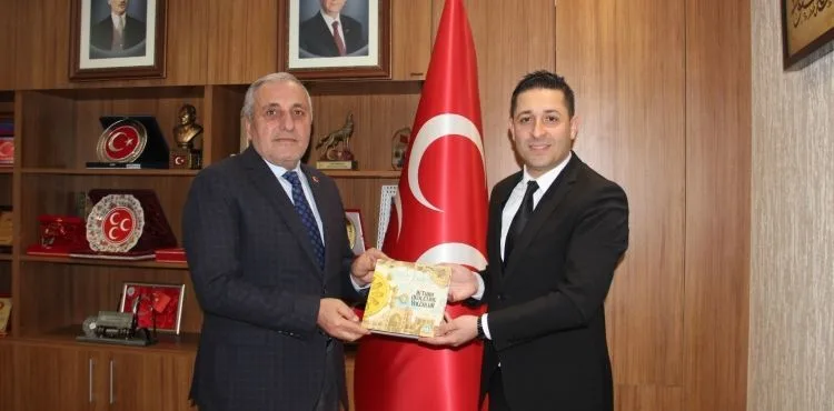ÜLKÜ OCAKLARI KAYSERİ İL BAŞKANLIĞI’NDAN MHP’YE ZİYARET