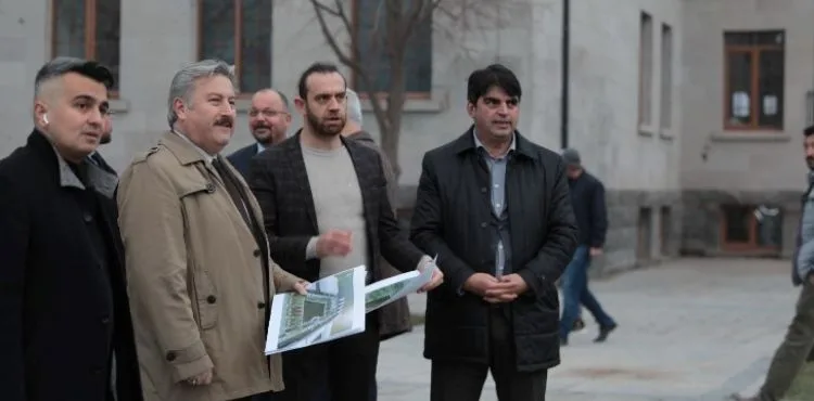 ŞEHRİN MERKEZİNE NEFES OLACAK PROJEDE SONA YAKLAŞILDI