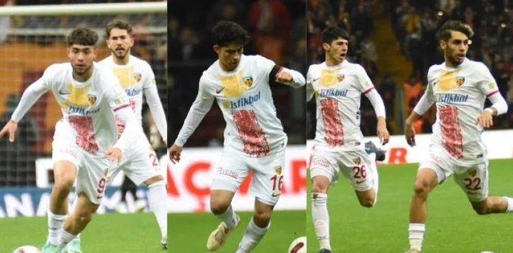 Kayserispor’un gençleri umut verdi