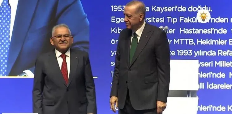CUMHURBAŞKANI ERDOĞAN, KAYSERİ BÜYÜKŞEHİR ADAYINI AÇIKLADI: DR. MEMDUH BÜYÜKKILIÇ