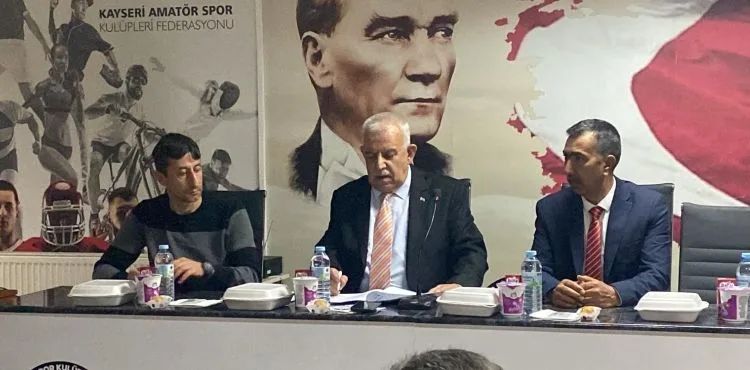 Futbol Saha Komiserleri Derneği Kayseri Şubesi Genel Kurul’u yapıldı