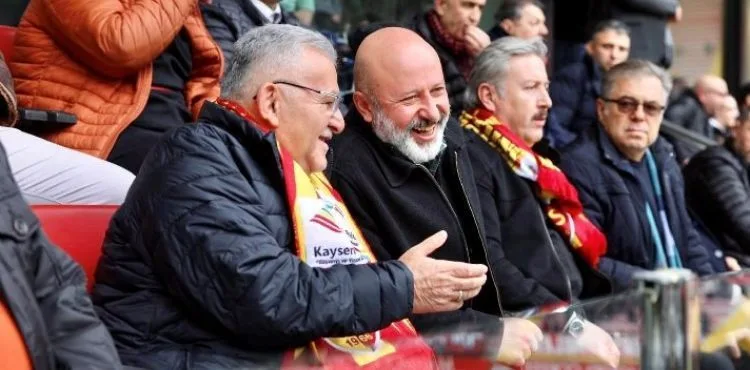 BAŞKAN ÇOLAKBAYRAKDAR’DAN KAYSERİSPOR’A HEP DESTEK, TAM DESTEK