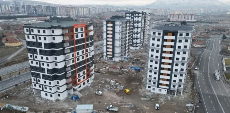 YILDIRIM BEYAZIT MAHALLESİ, 1. ETAP KENTSEL DÖNÜŞÜM BLOKLARI HIZLA TAMAMLANIYOR