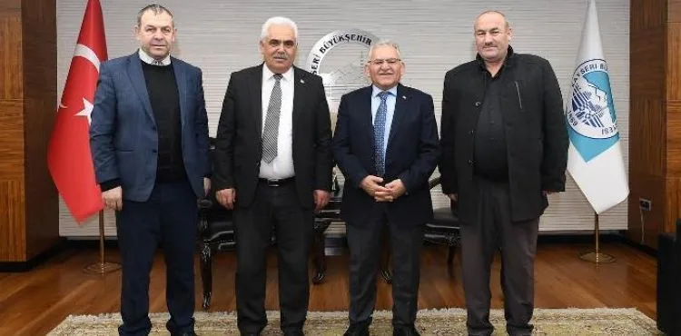 BAŞKAN BÜYÜKKILIÇ, HALK OTOBÜSÇÜLERİ ODASI YÖNETİMİNİ AĞIRLADI
