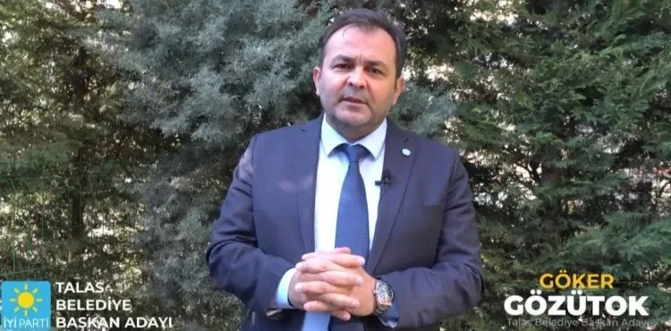 İYİ Parti Talas Belediye Başkan Adayı Gözütok’tan Talas’a Devlet Hastanesi sözü