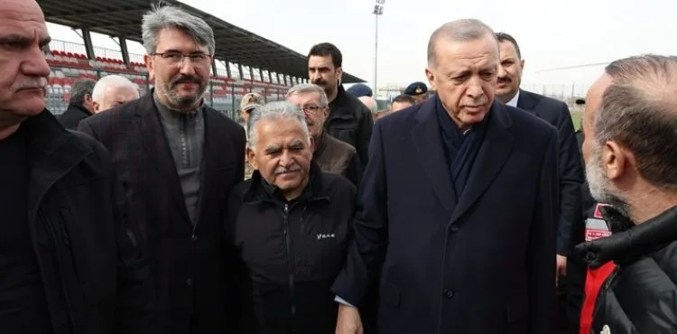 BAŞKAN BÜYÜKKILIÇ: “YÜZYILIN AFETİ, YÜZYILIN DAYANIŞMASINA DÖNÜŞTÜ”