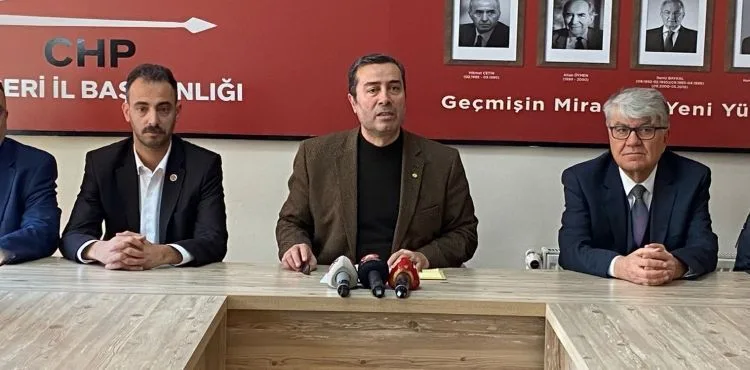 CHP Kayseri İl Başkanı Keskin: “Kayseri bir an önce rant belediyeciliğinden çıkmalıdır”