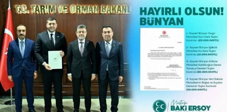 BÜNYAN İÇİN CUMHUR İTTİFAKINDAN ANKARA’YA ÇIKARMA