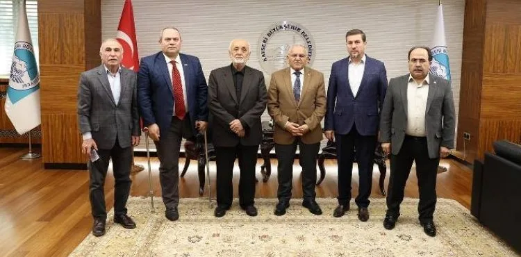 BAŞKAN BÜYÜKKILIÇ, STK TEMSİLCİLERİNİ AĞIRLADI