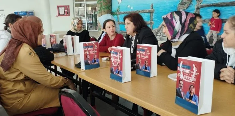 BÜNYAN FATMA BAŞKANI BAĞRINA BASTI