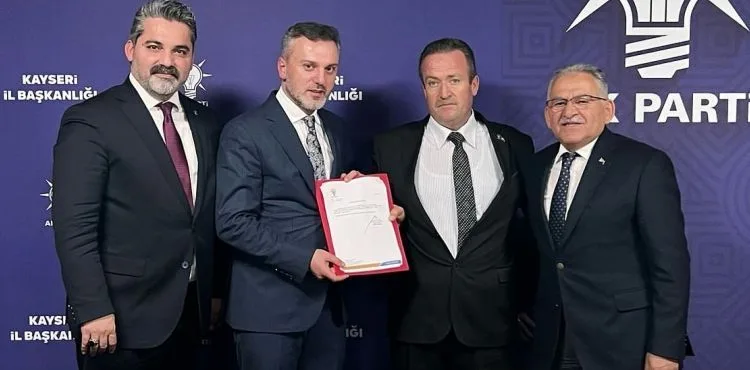 AK Parti Felahiye İlçe Başkanı Halit Abul oldu