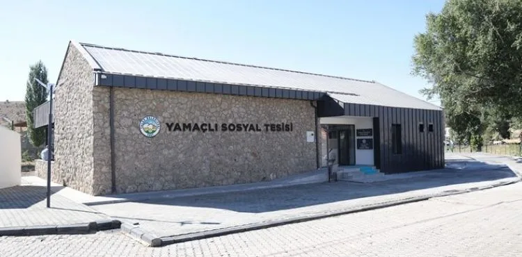 YAMAÇLI SOSYAL TESİSİ AÇILIYOR