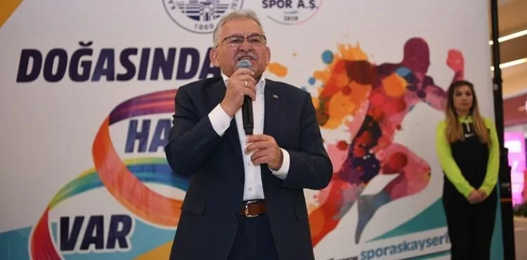 BAŞKAN BÜYÜKKILIÇ, KAYSERİ’Yİ SPORUN MERKEZİ YAPMAYA DEVAM EDİYOR