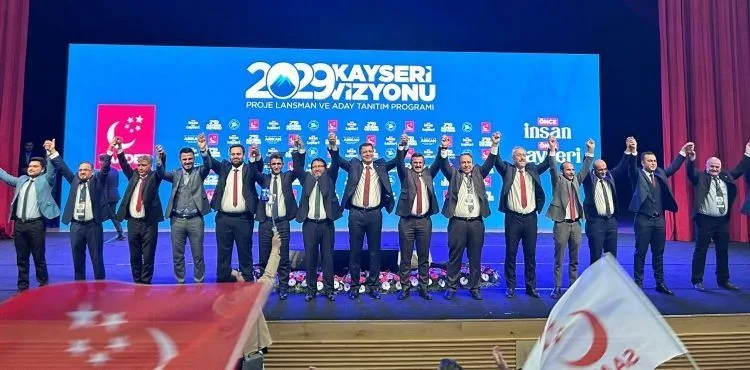 SAADET KAYSERİ’DE BELEDİYE BAŞKAN ADAYLARI AÇIKLANDI
