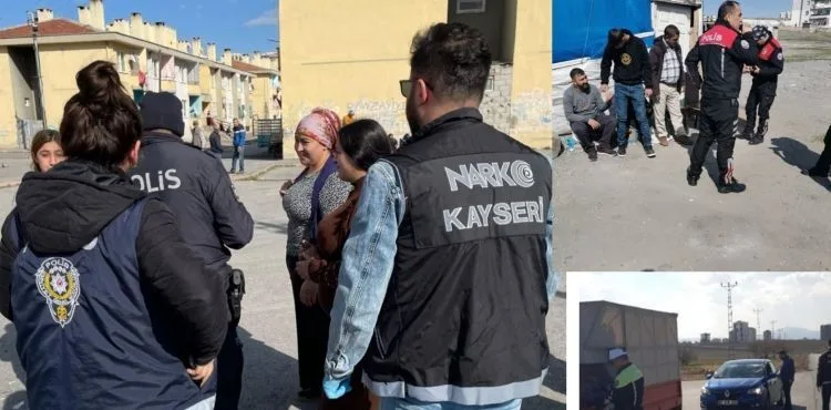 Narko Alan ve Asayiş uygulamasında 4 aranan şahıs yakalandı