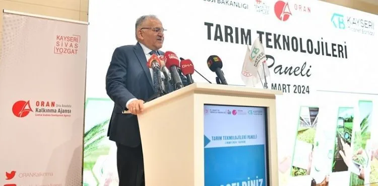 BÜYÜKKILIÇ: “KAYSERİ ARTIK TARIM VE HAYVANCILIK ŞEHRİ”