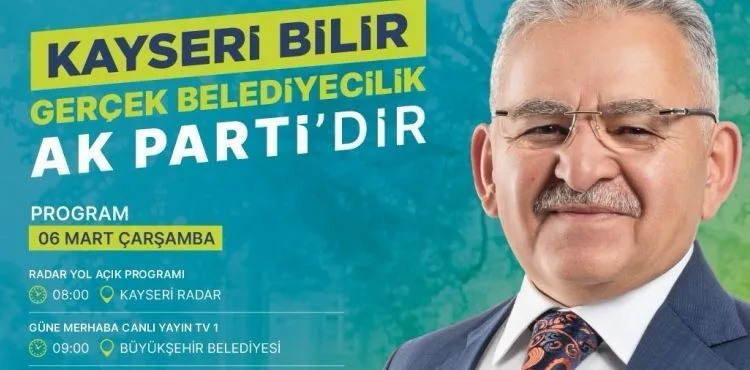 AK Parti Kayseri Teşkilatının Siyasi Partilere Örnek Davranışı Seçim Kurulundan Onay Aldı