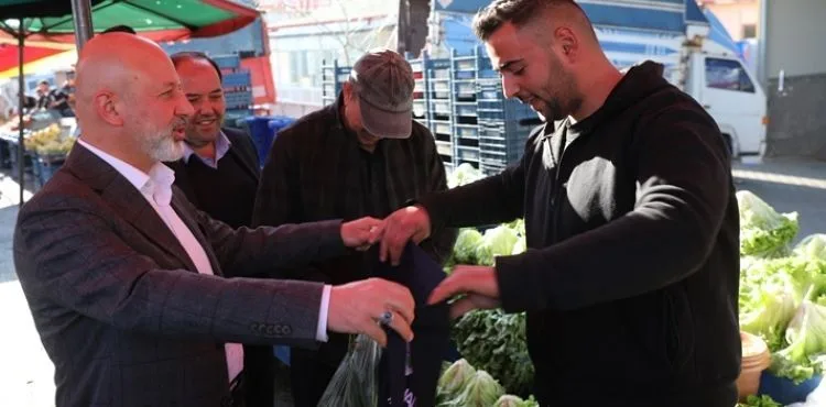 BAŞKAN ÇOLAKBAYRAKDAR’DAN YENİ PAZAR YERLERİ MÜJDESİ