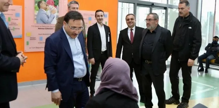 Vali Gökmen Çiçek ve Rektör Prof. Dr. Altun’dan KANKA’ya Moral Ziyareti