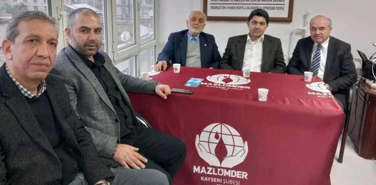 CHP'Lİ ADAYLARDAN MAZLUMDER’E ZİYARET
