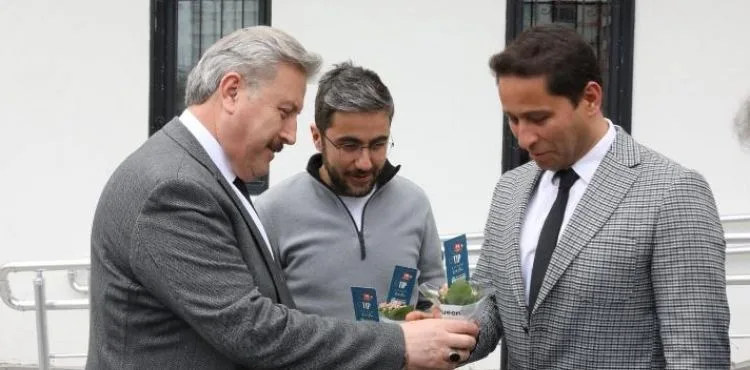 BAŞKAN PALANCIOĞLU, 14 MART'TA SAĞLIK ÇALIŞANLARINI UNUTMADI