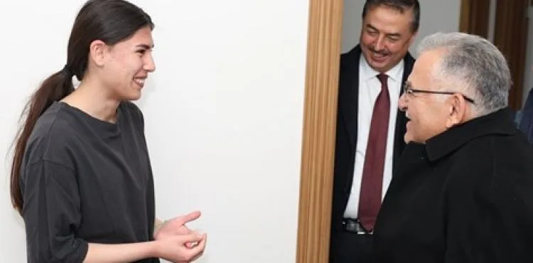 BAŞKAN BÜYÜKKILIÇ, ŞEHİT KÜBRA DOĞANAY’IN AİLESİNİ ZİYARET ETTİ