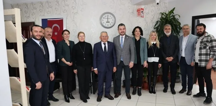 BAŞKAN BÜYÜKKILIÇ VE ESKİ BAKAN YILDIZ’DAN STK ZİYARETLERİ
