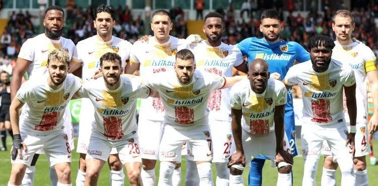Kayserispor milli maç arasına 13’üncü sırada girdi