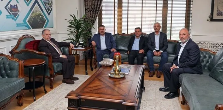 ABDULKADİR GÜNEŞ'TEN BAŞKAN YALÇIN'A TEŞEKKÜR